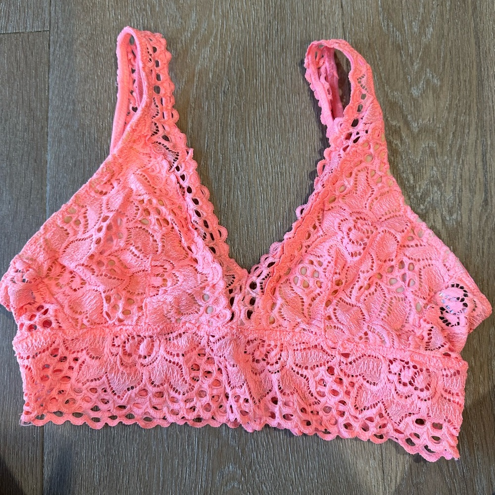 Pink bralette